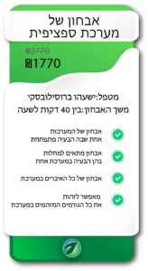 מחירון של אבחון